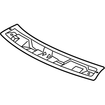 55369012AD Mopar Header-Panel Illustration 1 of 1