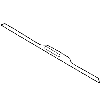 4860559AD Mopar Molding-LIFTGATE Glass Illustration 1 of 1