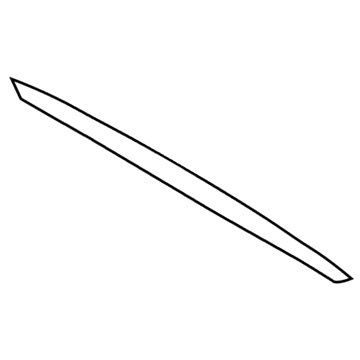 Mopar 4860558AB Molding-LIFTGATE Glass 4860558AB Mopar Molding-LIFTGATE Glass Illustration 1 of 1