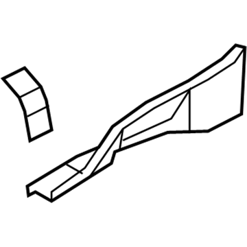 5155588AB Mopar Inner Load Path Beam Illustration 1 of 1
