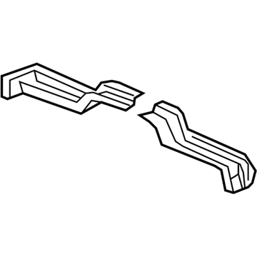 55372356AB Mopar CROSSMEMBER-Front Seat Retention Illustration 1 of 1