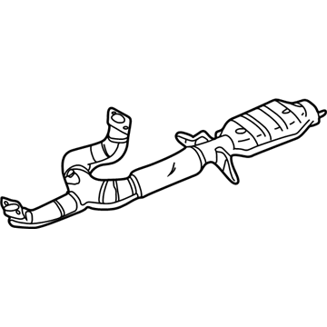 Dodge Stratus Exhaust Pipe - MN156193