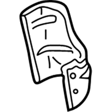 MR431714 Mopar Heat Shield Illustration 1 of 1