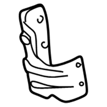 MR431715 Mopar Heat Shield Illustration 1 of 1