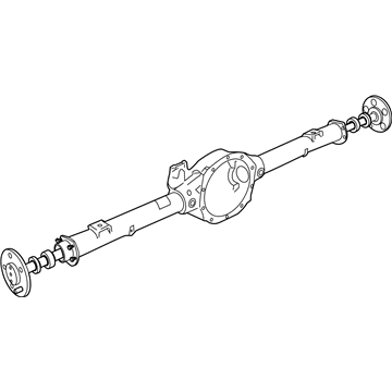 5102970AB Mopar Service Rear Axle Illustration 1 of 1
