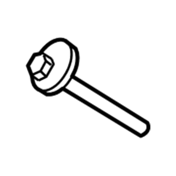 6509063AA Mopar Hexagon Head Screw Illustration 1 of 1