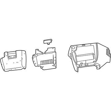 RR45XT5AA Mopar Console Instrument Panel Illustration 1 of 1