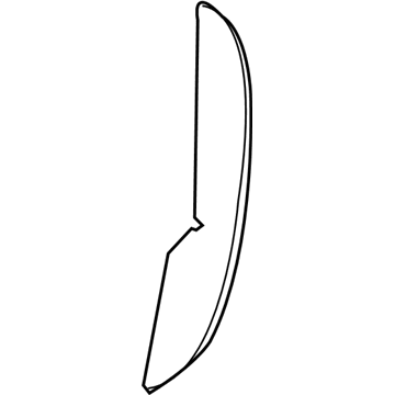 5008688AA Mopar Seal-Fender Blocker Illustration 1 of 1