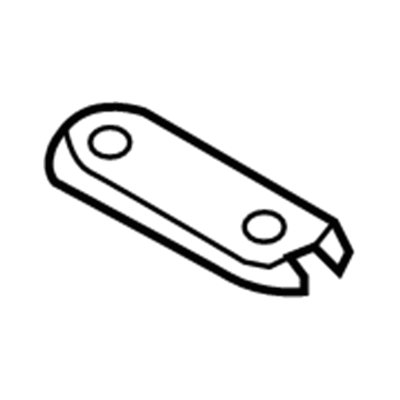 55276410AA Mopar Plate-Floor CROSSMEMBER Illustration 1 of 1