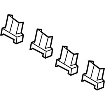 1DT411D1AA Mopar Seat Shield Illustration 1 of 1