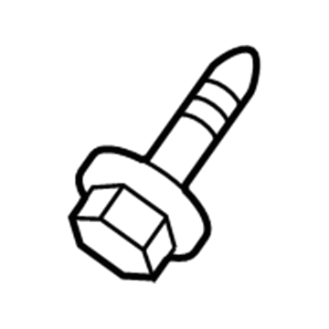 6512780AA Mopar Hexagon Head Bolt Illustration 1 of 1