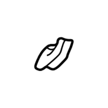 MB926277 Mopar Hook-Front Door Window Glass Illustration 1 of 1