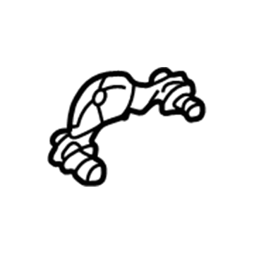 Mopar MR523788 Bracket-Front Door Glass MR523788 Mopar Bracket-Front Door Glass Illustration 1 of 1