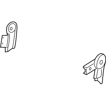 5080729AA Mopar Seat Latch Cover Illustration 1 of 1