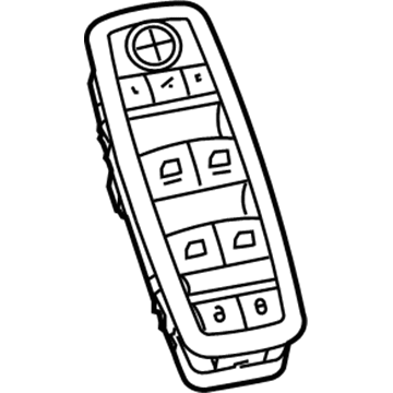 68271203AB Mopar Front Door Switch Illustration 1 of 1