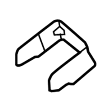 5065538AA Mopar Vapor Canister Bracket Illustration 1 of 1