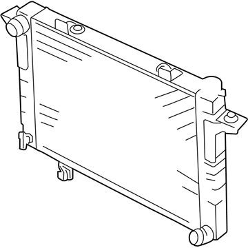 2007 Dodge Ram 2500 Radiator - 2AMR2711AA