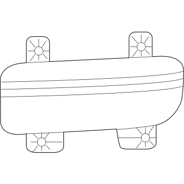 2025 Chrysler Pacifica Fog Light - 68669565AA