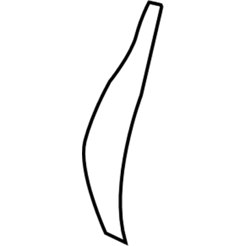 68001646AA Mopar Seat Back Foam Illustration 1 of 1