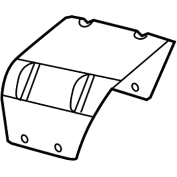 52113724AB Mopar Cover-Vapor CANISTER Illustration 1 of 1