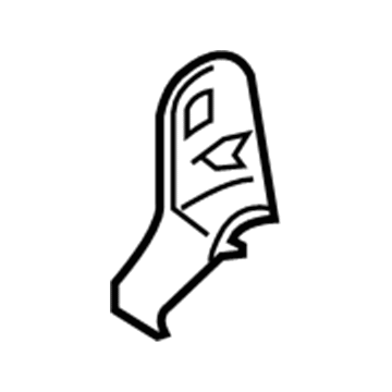 ZZ97XDHAA Mopar Shield-Rear Seat Cushion Hinge Illustration 1 of 1