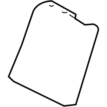 Mopar 1FS451D1AA Armrest Cover 1FS451D1AA Mopar Armrest Cover Illustration 1 of 1