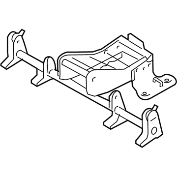 Mopar 5134504AA Seat Cushion Frame 5134504AA Mopar Seat Cushion Frame Illustration 1 of 1