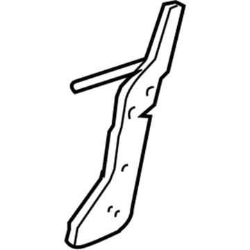 Mopar 5134463AA Seat Latch 5134463AA Mopar Seat Latch Illustration 1 of 1