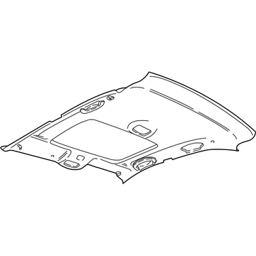 1AE27TL2AA Mopar None Headliner Illustration 1 of 1