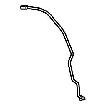 68299687AA Mopar Sunroof Drain Hose Illustration 1 of 1