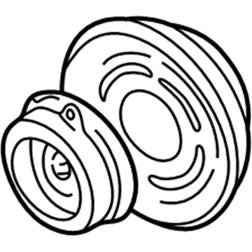 Chrysler LHS A/C Clutch - 5010170AA