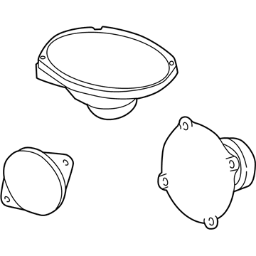 Jeep Liberty Car Speakers - 56043268AA