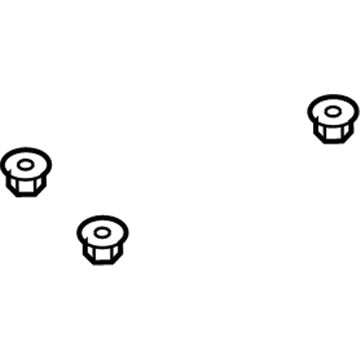 5080737AA Mopar Nut-Seat Illustration 1 of 1