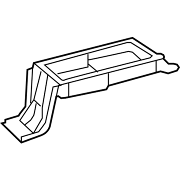 68004984AA Mopar Floor Console Tray Illustration 1 of 1