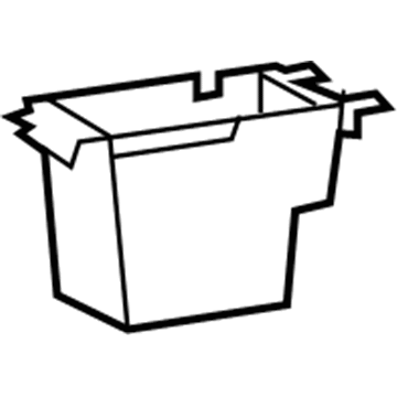 Mopar 5127840AA Floor Console Bin 5127840AA Mopar Floor Console Bin Illustration 1 of 1