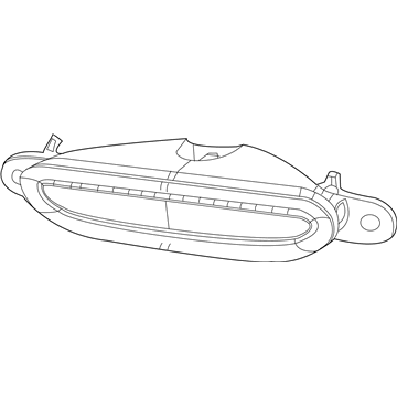5113614AA Mopar Center High Mounted Stop Lamp Illustration 1 of 1