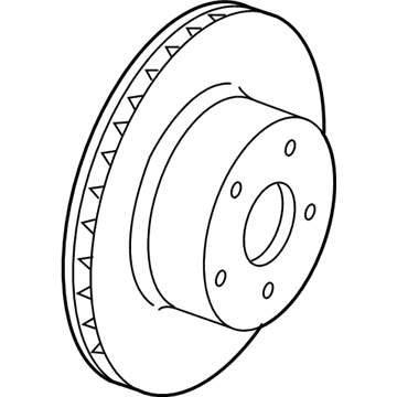 Jeep Liberty Brake Disc - 52128247AA