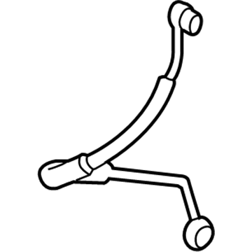 Mopar 52128312AC Brake Line 52128312AC Mopar Brake Line Illustration 1 of 1