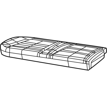 2025 Ram 1500 Seat Cushion - 68564931AA