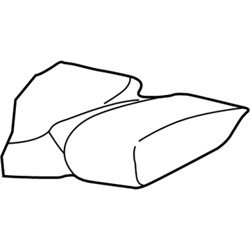 WK321L5AA Mopar Rear Seat Cushion Cover Illustration 1 of 1