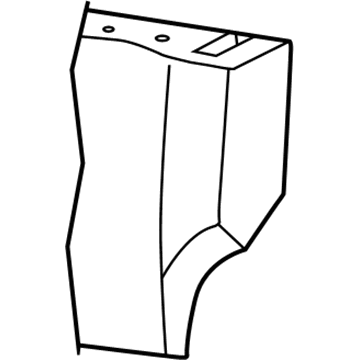 Mopar XR911L5AA Rear Seat Back Cover XR911L5AA Mopar Rear Seat Back Cover Illustration 1 of 1