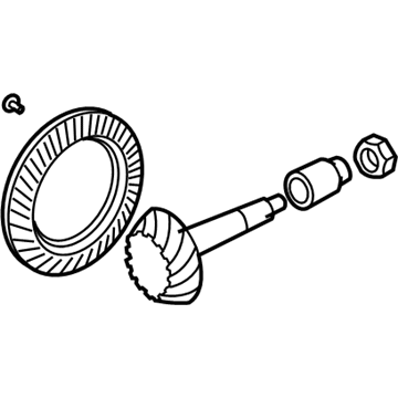 5183522AA Mopar Ring And Pinion Gear Kit Illustration 1 of 1