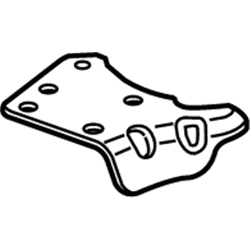 52124135AA Mopar Bracket-Parking Brake Cable Illustration 1 of 1