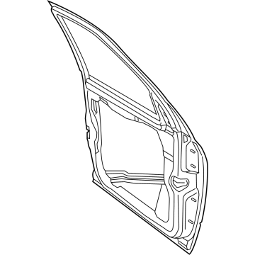Mopar 68507120AA Front Door 68507120AA Mopar Front Door Illustration 1 of 1