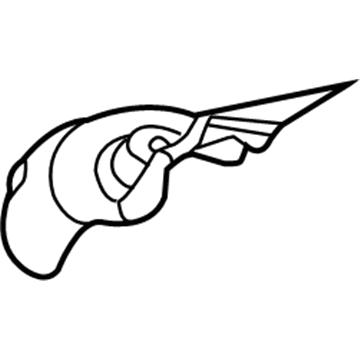 5098488AA Mopar Heat Shield Illustration 1 of 1