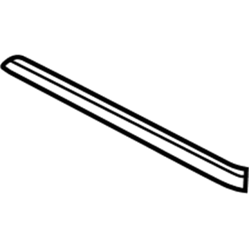 5056041AB Mopar WEATHERSTRIP-Folding Top Side Rail Illustration 1 of 1