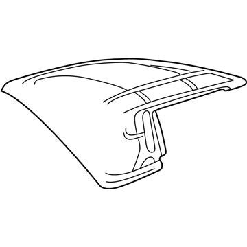 4864736 Mopar Header-Folding Top Illustration 1 of 1