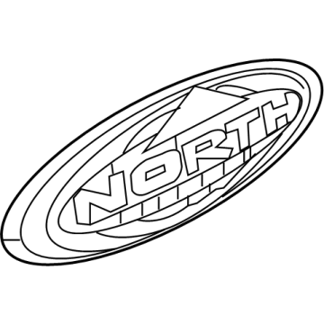 5113554AA Mopar Liftgate Nameplate Illustration 1 of 1