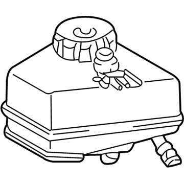 Chrysler Brake Master Cylinder Reservoir - 5098042AA