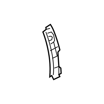 Mopar 55372593AA Reinforce-C-Pillar 55372593AA Mopar Reinforce-C-Pillar Illustration 1 of 1